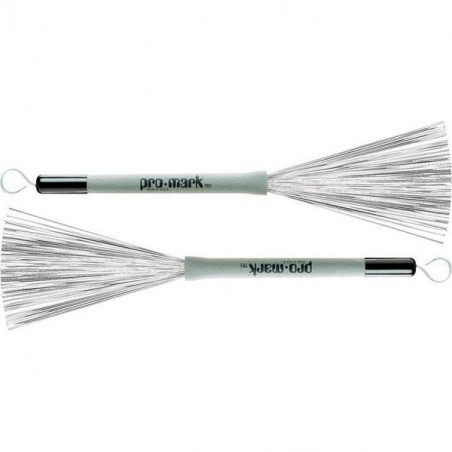 PRO MARK TB5 COPPIA SPAZZOLE RETRATTILI OVERALL SILVER