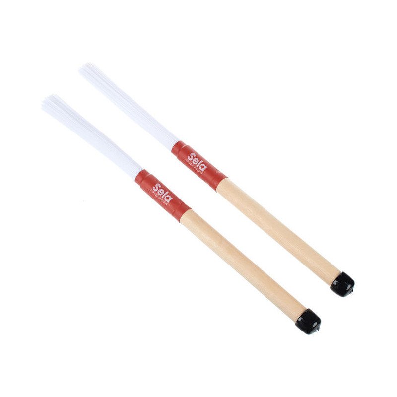 SELA 065 CAJON BRUSH 110, SPAZZOLE 110 FILI IN NYLON