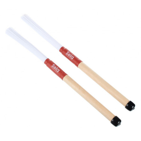 SELA 065 CAJON BRUSH 110, SPAZZOLE 110 FILI IN NYLON