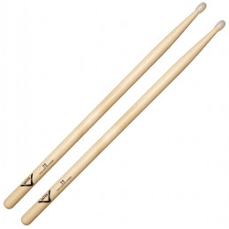 VATER 2B-N BACCHETTE AMERICAN HICKORY PUNTA NYLON