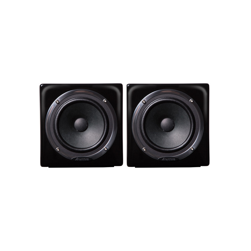 AVANTONE PRO MIXCUBE ACTIVE BLACK FULL-RANGE MINI REFERENCE MONITORS (PAIR) BLACK
