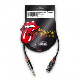 ADAM HALL K6MFP1000 ROLLING STONES® CAVO MICROFONO NEUTRIK XLR FEMMINA / JACK MONO DA 6,3 MM 10 M