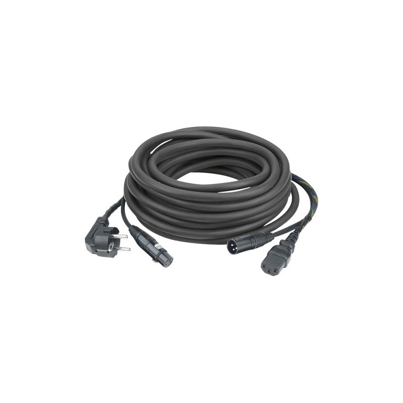 DAP AUDIO FP08 SCHUKO/XLR F - IEC/XLR M 10M
