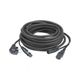 DAP AUDIO FP08 SCHUKO/XLR F - IEC/XLR M 15M