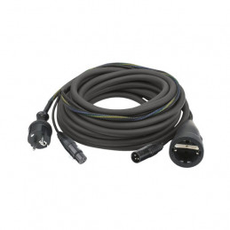 DAP AUDIO FP09 SCHUKO/XLR F - SCHUKO/XLR M