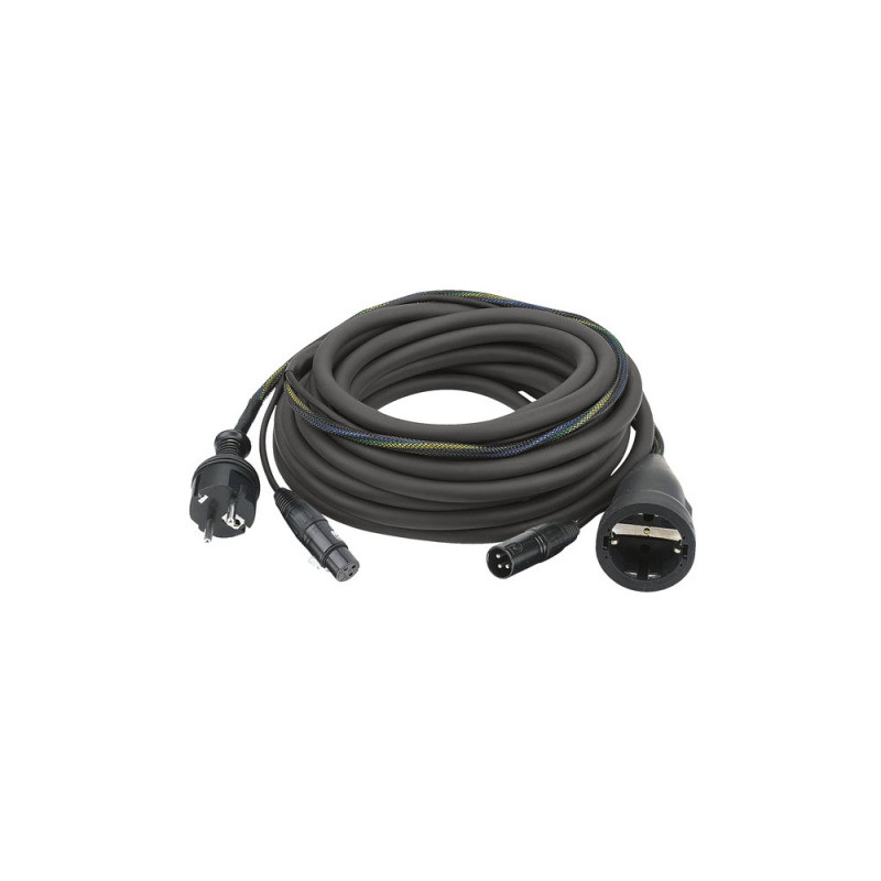 DAP AUDIO FP09 SCHUKO/XLR F - SCHUKO/XLR M