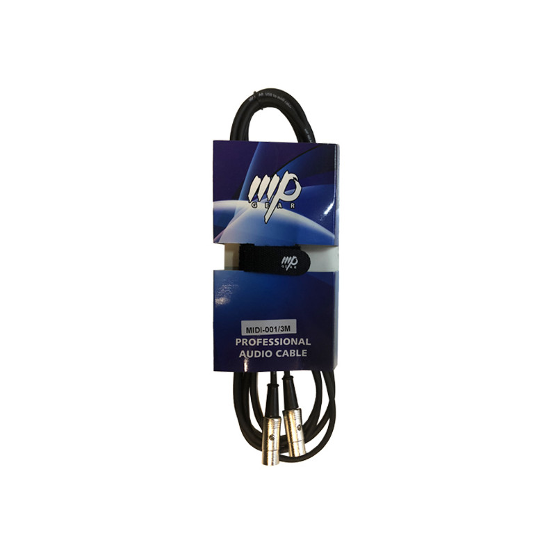 MPGEAR MIDI-001 CAVO MIDI 5 POLI 3M