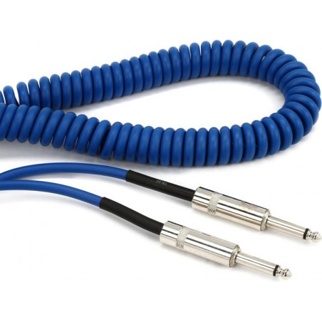 PLANET WAVES PW-CDG-30BU CAVO JACK PER STRUMENTI A SPIRALE FINO A 9 MT