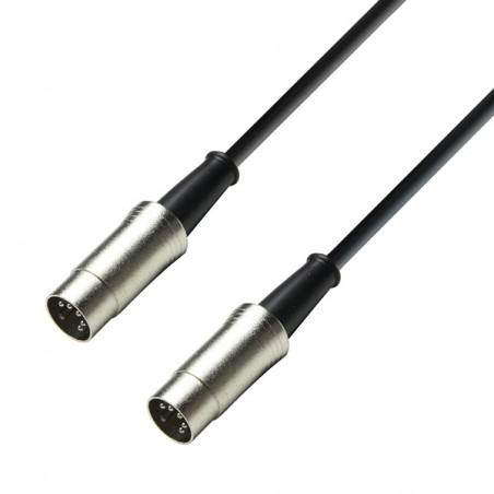 ADAM HALL K3MIDI600BLK5 CAVO MIDI 6 M NERO