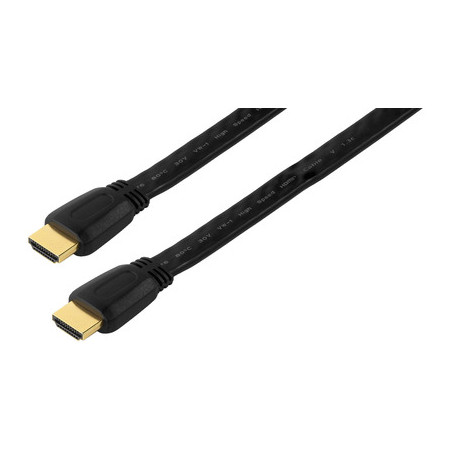 MONACOR HDMC-200F/SW CAVO HDMI NERO 2 MT