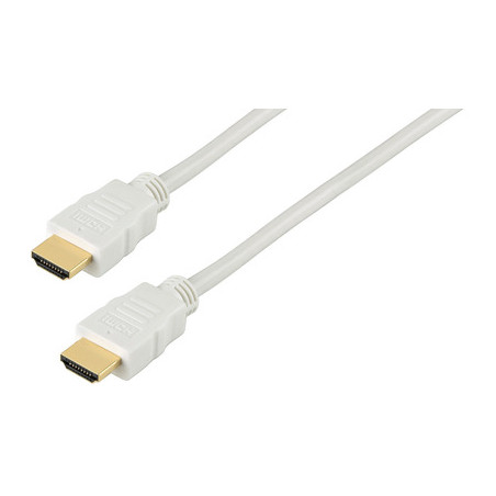 MONACOR HDMC-500/WS CAVO HDMI BIANCO 5 MT