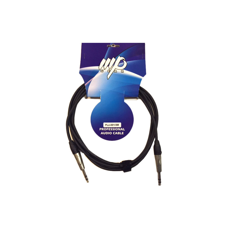 MPGEAR PJJ-001/3M CAVO AUDIO STEREO TRS/TRS 3M