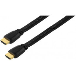 MONACOR HDMC-150F/SW CAVO HDMI NERO 1,5 MT