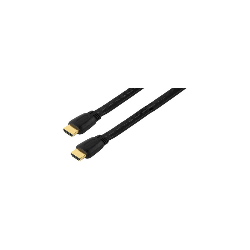 MONACOR HDMC-150F/SW CAVO HDMI NERO 1,5 MT