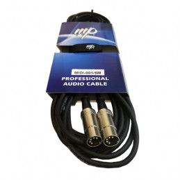 MPGEAR MIDI-001 CAVO MIDI 5 POLI 5M