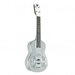 LAX RU998 UKULELE METALLO CON ASTUCCIO