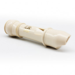 CASCHA EH3909 FLAUTO SOPRANO IN ABS DITEGGIATURA BAROCCA IVORY