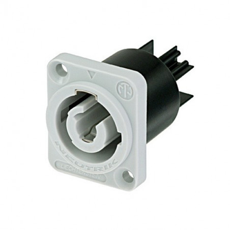NEUTRIK NAC3MPB CONNETTORE DA PANNELLO POWERCON 16 A GRIGIO