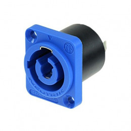 NEUTRIK NAC3MPA CONNETTORE DA PANNELLO POWERCON 16 A BLU