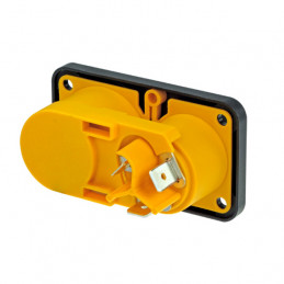 NEUTRIK NAC3PX CONNETTORE DA PANNELLO COMBO POWERCON TRUE1 IN/OUT 16 A