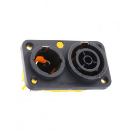 NEUTRIK NAC3PX CONNETTORE DA PANNELLO COMBO POWERCON TRUE1 IN/OUT 16 A