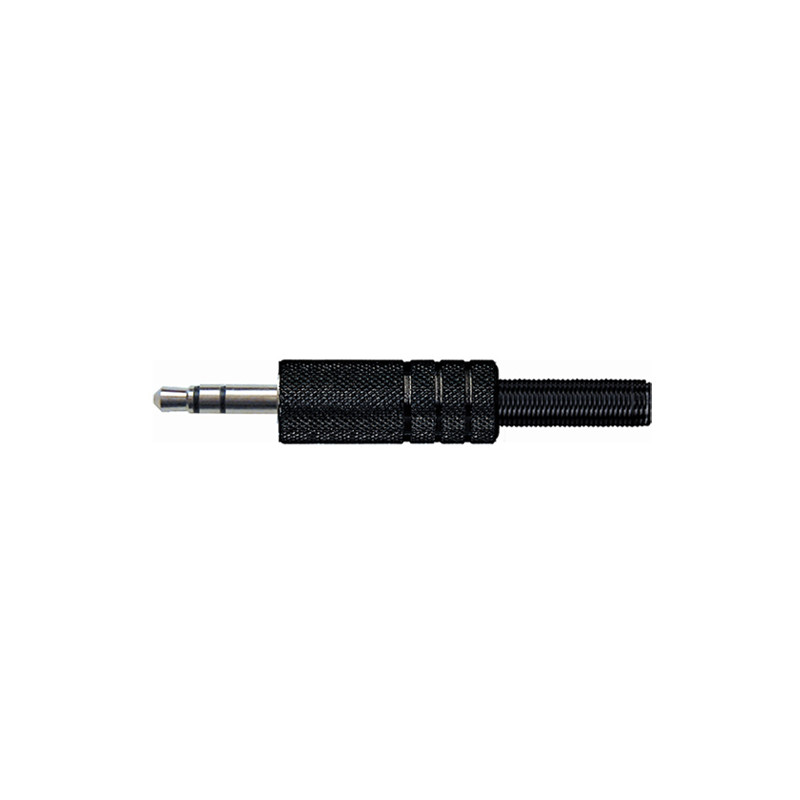 QUIK LOK G/118 CONNETTORE VOLANTE JACK 3.5 STEREO BLACK