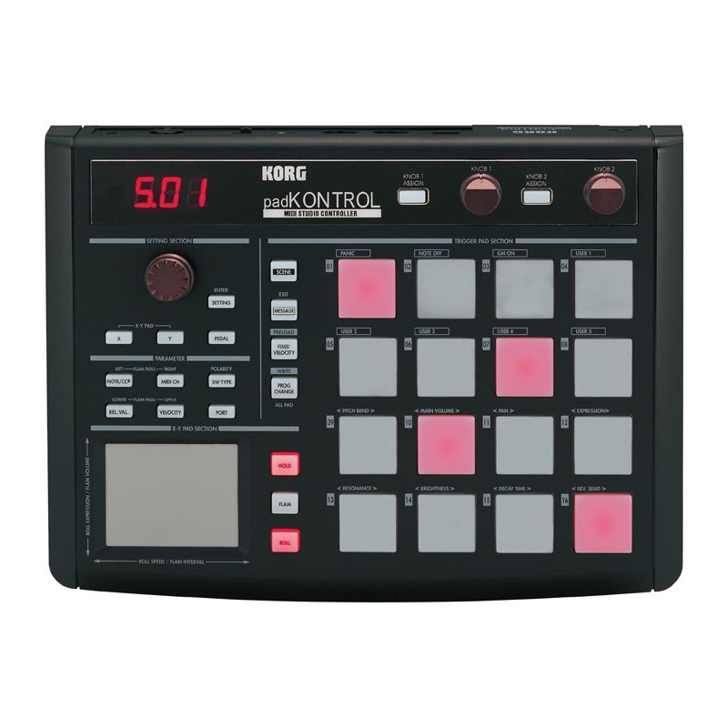 KORG PADKONTROL MIDI STUDIO CONTROLLER