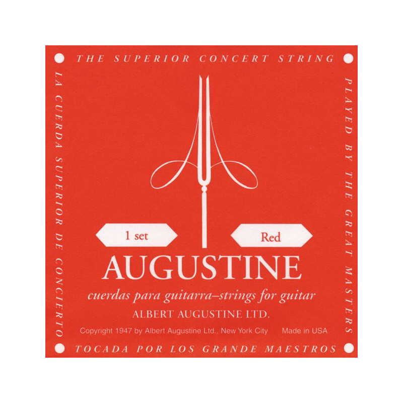 AUGUSTINE RED LABEL MUTA PER CHITARRA CLASSICA MEDIUN TENSION