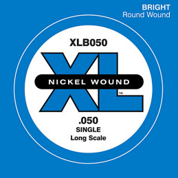 D'ADDARIO XLB050 NICKEL WOUND BASS STRING 050