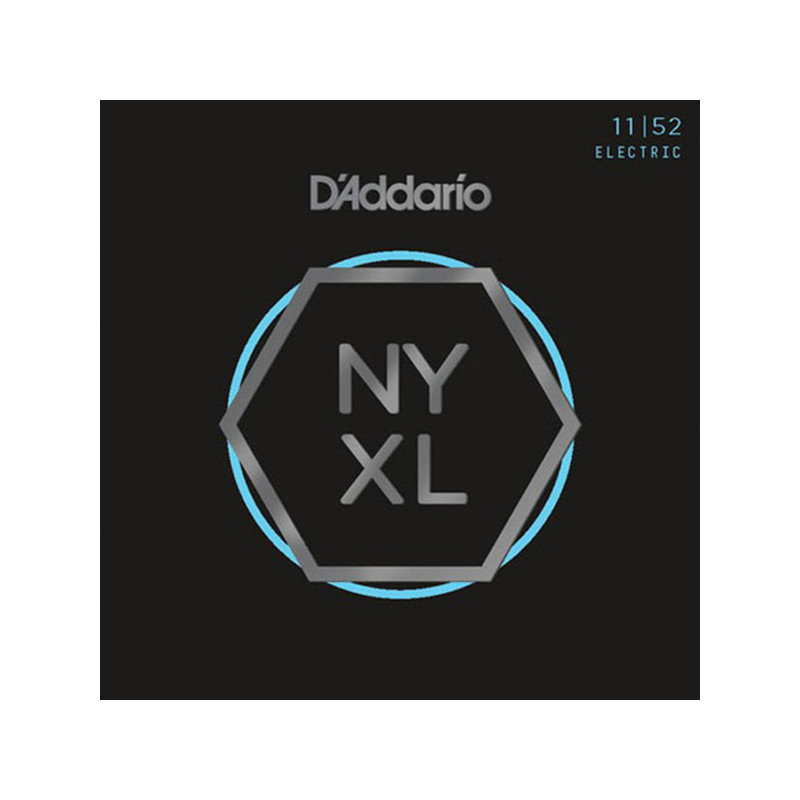 D'ADDARIO NYXL1152 NICKEL WOUND ELECTRIC GUITAR STRINGS MEDIUM TOP HEAVY BOTTOM 11-52