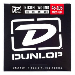 DUNLOP DBN45105 NICKEL BASS STRINGS 45-105