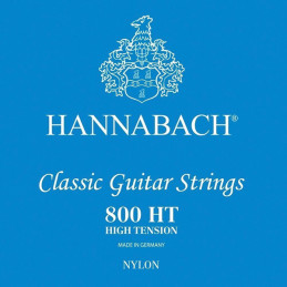 HANNABACH 800HT CORDE PER CHITARRA CLASSICA SERIE 800 HIGH TENSION ARGENTATO