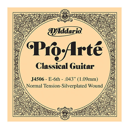 D'ADDARIO J4506 CORDA NYLON 6ST "MI"