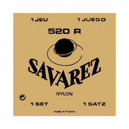 SAVAREZ 520R MUTA CHITARRA CLASSICA NYLON BUSTA ROSSA