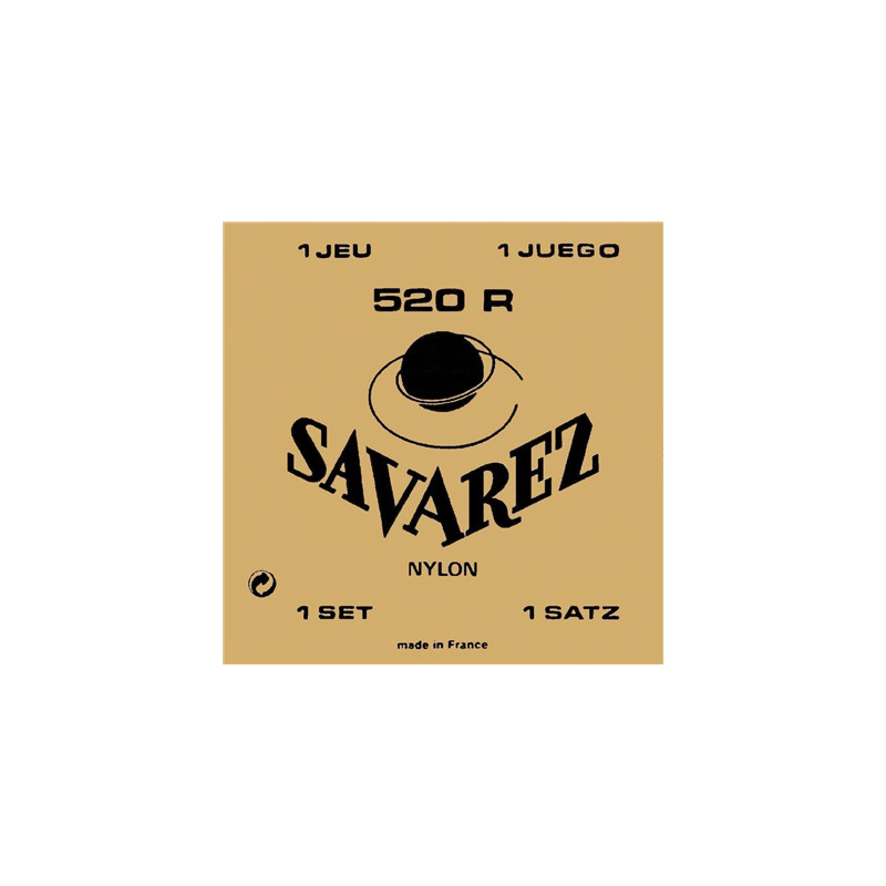 SAVAREZ 520R MUTA CHITARRA CLASSICA NYLON BUSTA ROSSA