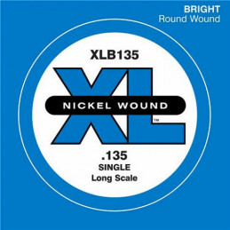 D'ADDARIO XLB135 NICKEL WOUND BASS STRING 135