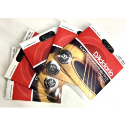 D'ADDARIO EXP17 PACK 5 MUTE PHOSPHORE BRONZE 013/056 MEDIUM