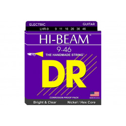DR LHR9-46 MUTA CHITARRA ELETTRICA NICKEL