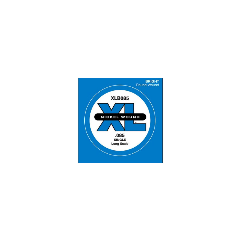 D'ADDARIO XLB085 NICKEL WOUND BASS STRING 085