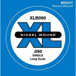 D'ADDARIO XLB090 NICKEL WOUND BASS STRING 090