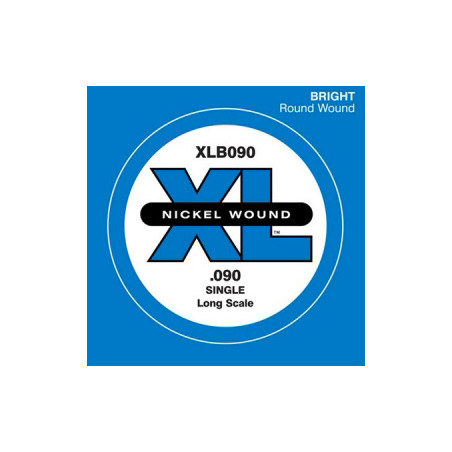 D'ADDARIO XLB090 NICKEL WOUND BASS STRING 090