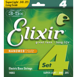 ELIXIR 14002 NANOWEB NICKEL SUPER LIGHT