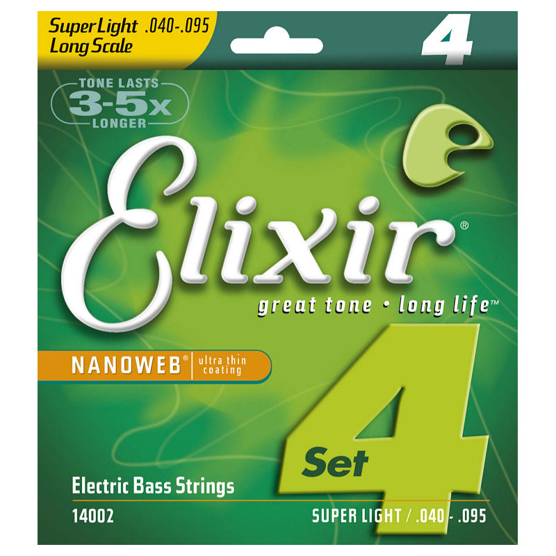 ELIXIR 14002 NANOWEB NICKEL SUPER LIGHT