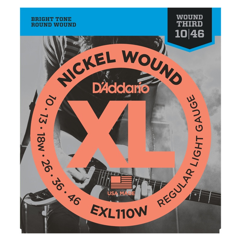 D'ADDARIO EXL110W
