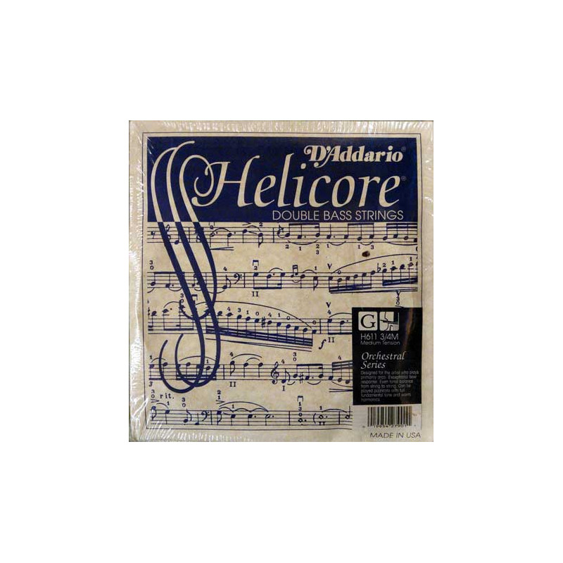 D'ADDARIO HELICORE H611 MUTA CONTRABBASSO