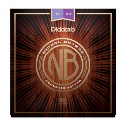 D'ADDARIO NB1152 NICKEL BRONZE SET CUSTOM LIGHT