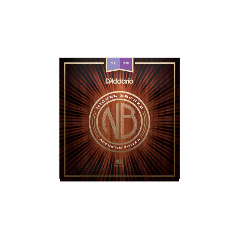 D'ADDARIO NB1152 NICKEL BRONZE SET CUSTOM LIGHT
