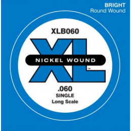D'ADDARIO XLB060 NICKEL WOUND BASS STRING 060