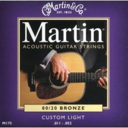 MARTIN M535 MUTA CORDE CHITARRA ACUSTICA CUSTOM LIGHT PHOSPHORE BRONZE