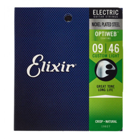 ELIXIR 19027 OPTIWEB 9/46 CUSTOM LIGHT ELECTRIC